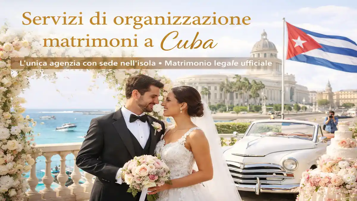 servizi di organizzazione matrimoni a cuba coppia sposi matrimonio havana palacio de los matrimonios evento wedding luxury cuba